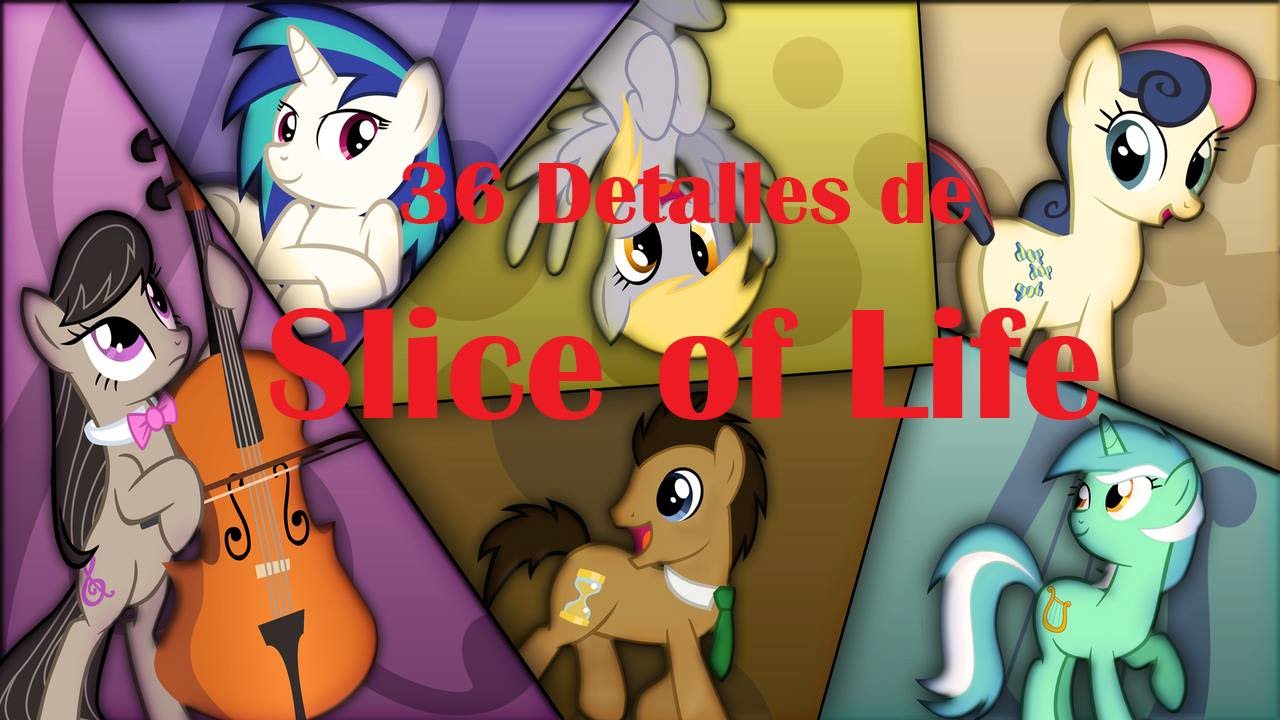 TODOS LOS SECRETOS DEL EPISODIO 100 DE MLP- 36 detalles de Slice of Life