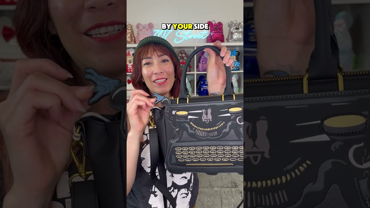 Take a look at our MGM Wednesday Typewriter Crossbody! ⌨️✨