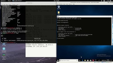 Metasploit BEHIND FIREWALL/Different Networks Demo - Port Forwarding Technique