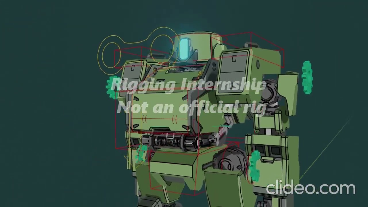 Rigging Reel - Green Zecha (Bit Egg Inc. 3D rigger Internship)