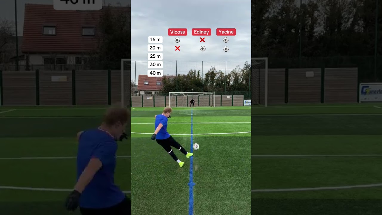 Long Shots Challenge 😨 #football