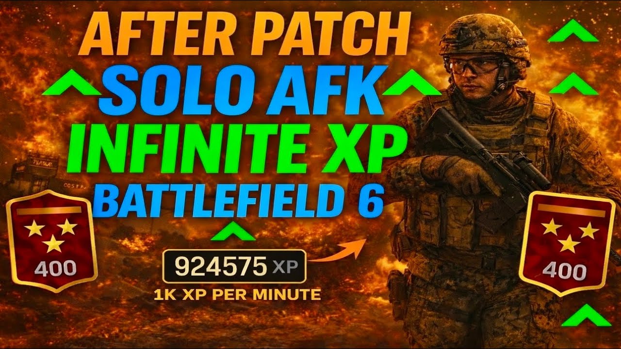 В Battlefield 6 появилось новое лобби с возможностью получения опыта в режиме AFK! (Легкое повыше...