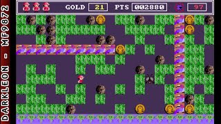 Rockford the Arcade Game © 1987 Mastertronic - PC DOS - Gameplay