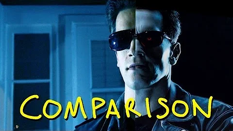 Terminator 2 Biker Bar Fight - Homemade Side by Side Comparison