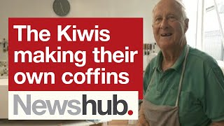 Kiwi Coffin Club sees surge in interest as people opt to design their own coffins Newshub