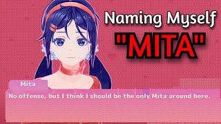 Naming Yourself Mita in Miside Easter Egg