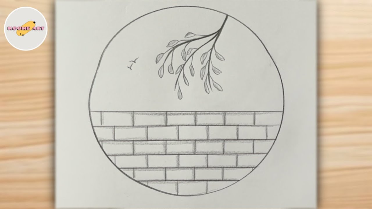 Easy beautiful circle drawing | easiest cool drawing ideas for beginners 