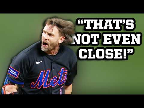 Jeff McNeil freaks out over umpire's call that might have been correct, a breakdown
