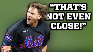 Jeff Mcneil Freaks Out Over Umpires Call That Might Have Been Correct, A Breakdown