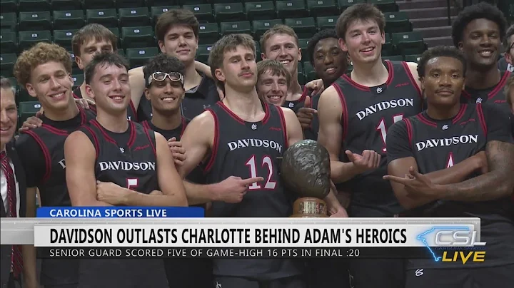 Davidson claims third straight Hornets Nest trophy over Charlotte 49ers