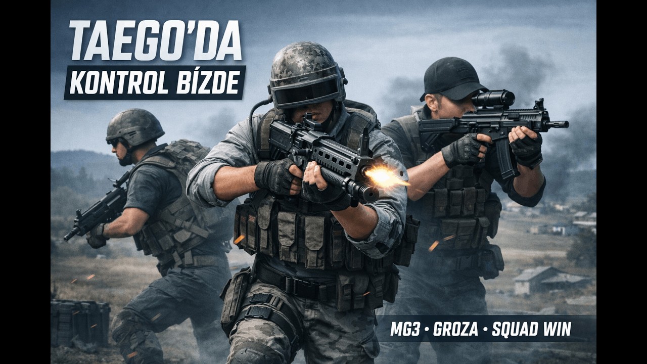 PUBG EFSANE WİNN MG3+GROZA+TANKSAVAR #taego