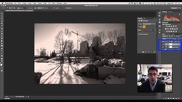 Photoshop:  Sepia & Cyan Toning
