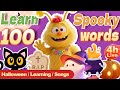 👻 Spooky Halloween Learning Party 🎃 | 4 Hours of Songs &amp; Vocabulary for Kids | Learn to Talk Live