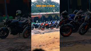 All Sports bikes🥱🤡 #motorcycle #motovlog #bikelover #rider #bikes #duke200 #ns200 #shorts