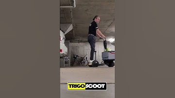 Micro Cargo Mobility - Hoverboard Utility Industry Scooter attachment. As seen @IAAMobility