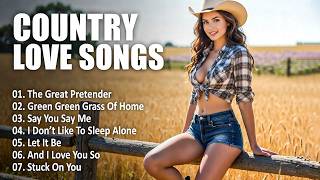 Top 50 Golden Country Love    Classic 70s80s Romantic Playlist