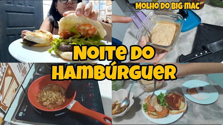 NOSSA NOITE DO HAMBÚRGUER 🤤🍔 | MOLHO DO BIG MAC + CEBOLA CARAMELIZADA | FICOU TUDO DELICIOSO 😋