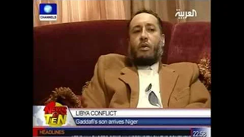 Libya Conflict:Gaddafi's son arrives Niger.flv