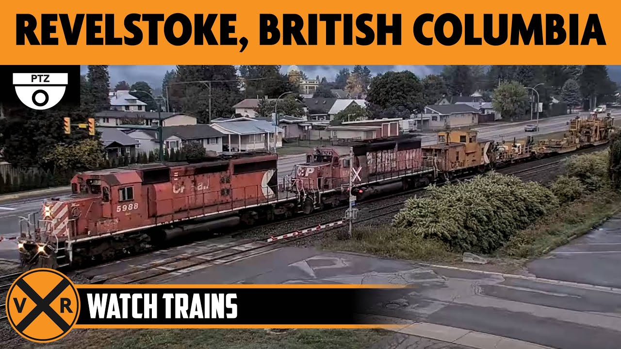 Revelstoke, British Columbia, Canada | LIVE Train Camera (PTZ)