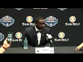 2018 Sun Belt Media Day: Texas State Aaron Brewer