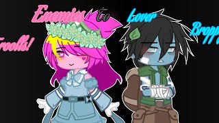 Enemies to lover! 💕 ll Broppy ll trolls ll Mini movie ll 👉marinette smile👈