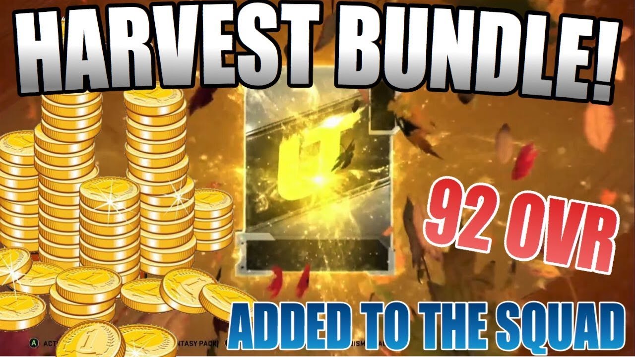 HARVEST BUNDLE & PROMO BREAKDOWN MADDEN 20 PACK OPENING