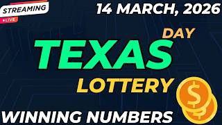 Texas Day Lottery Results For - 14 Mar, 2026 - Pick 3 - Daily 4 - All or Nothing - Cash 5- Powerball