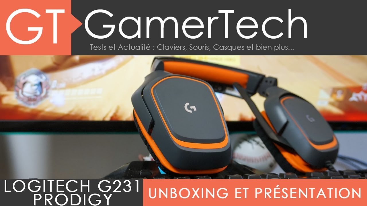 Logitech G231 Prodigy - Unboxing \u0026 Test 