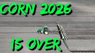 Spraying corn, and planting corn 2026 is over.