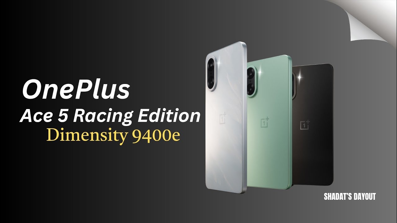 OnePlus Ace 5 Racing Edition First Look – Specs, Design & Launch Date ...
