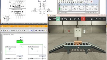 #Mechatronics, #FluidSIM + #Factory I/O + #TIAportal + #PLCSIM, #Graph (#SFC) language, #Automation