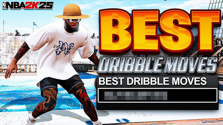 BEST DRIBBLE MOVES & COMBOS IN NBA 2K25 NEW BEST DRIBBLE MOVES & COMBOS FOR BEGINNERS