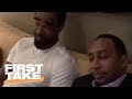 Stephen A. finally meets his match, twin brother Cleveland A. Smith (Jamie Foxx) | First Take | ESPN