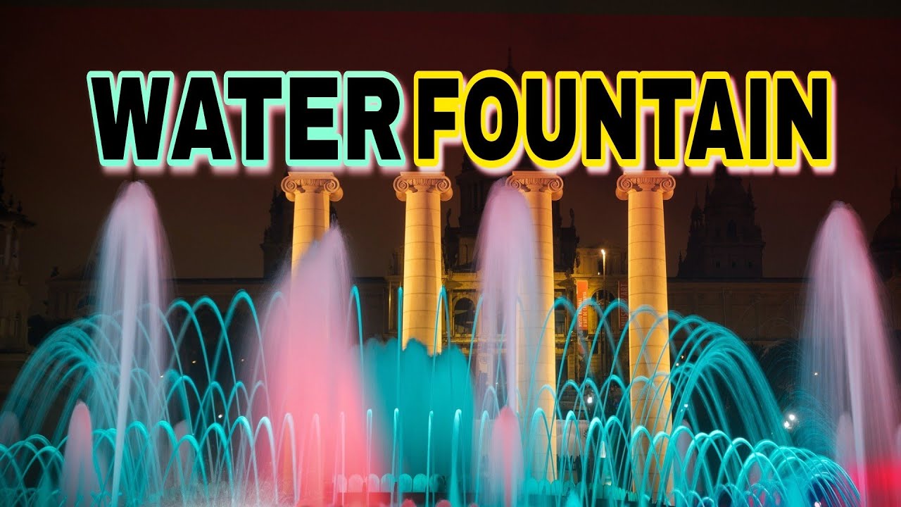 Fountain view in hussan SagarWater fountainsHyderabad