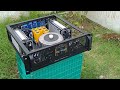 Full Assembly High Power Amplifier with 16+16 transistors 2SA1943 & 2SC5200 #cbzproject