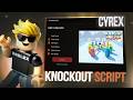 Knockout! Script – AUTO AIM | AUTO FARM | UNLOCK SKINS | AUTO COMPLETE OBBY | AUTO WIN