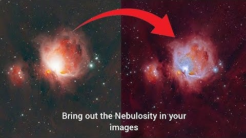 How to extract the Nebulosity in your Astrophotography images on Siril software for FREE
