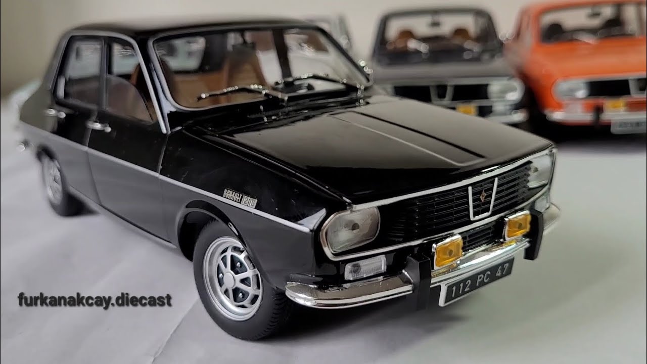 1:18 Scale 1973 Renault 12 by Norev Diecast - Only 400 Limited