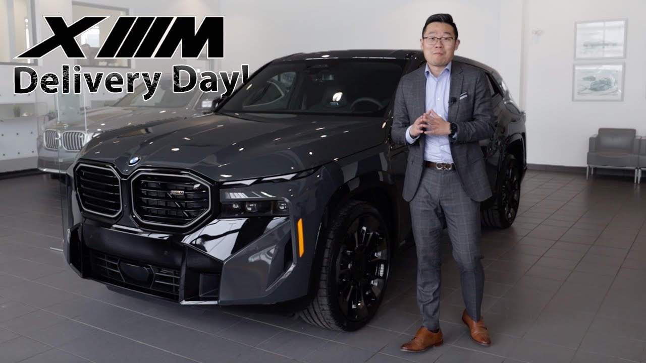 Delivering the 2023 BMW XM in Dravit Grey! - YouTube