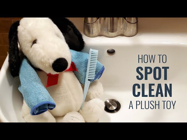 spot cleaning plush squishy toy
