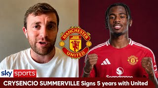 OFFICIAL! SUMMERVILLE SIGNS FOR MANCHESTER UNITED! 5-YEAR DEAL CONFIRMED HERE WE GO!