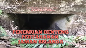 PENEMUAN BENTENG PERTAHANAN JAMAN BELANDA #belanda #jepang #indonesia #bentengbelanda #benteng #fyp