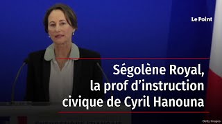 Ségolène Royal, la prof d’instruction civique de Cyril Hanouna