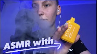 АСМР ПАРЮ ОДНОРАЗКУ💨ASMR vape therapy with elfbar screenshot 4