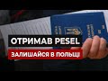 ЗРОБИВ PESEL ЗАЛИШИСЯ В ПОЛЬЩІ!?