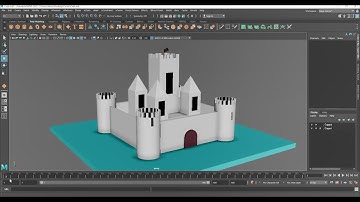 How to Make Castle  in Maya 2022