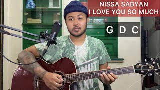 Chord Gampang (NISSA SABYAN I LOVE YOU SO MUCH - Aldi Taher) Arya Nara (Tutorial Gitar)