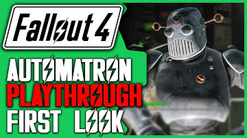 THE MECHANIST RETURNS - Fallout 4 Automatron Playthrough