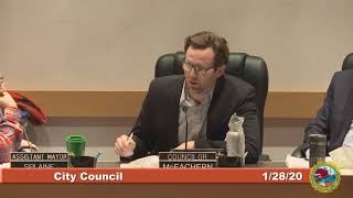 City Council Work Session/Special Meeting Re: Mcintyre Project 1.28.2020