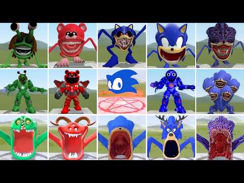 ALL TAPES, MECHA, EATER: VINERIA BEAR SONIC FULL SIZE EVOLUTION WHO IS BIGGEST IN GARRY'S MOD!